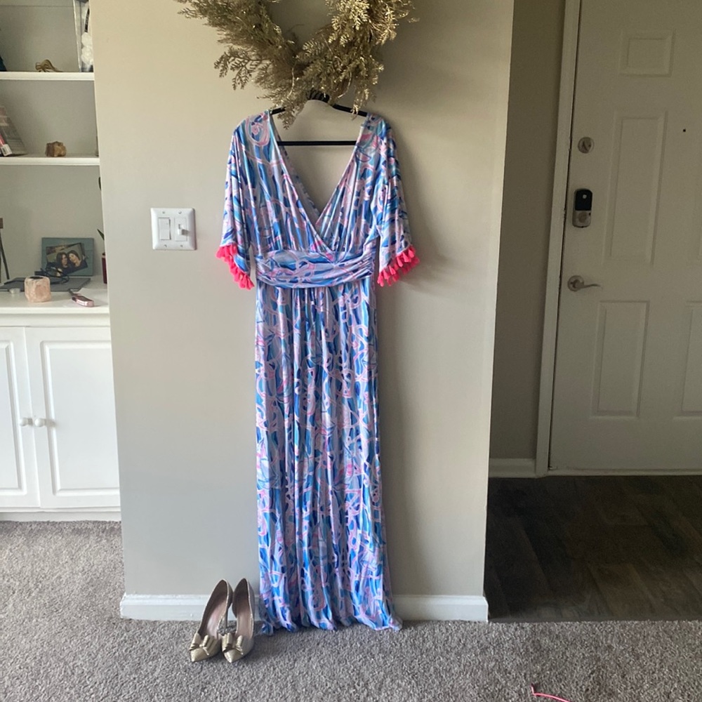 Large Lilly Pulitzer maxi dress